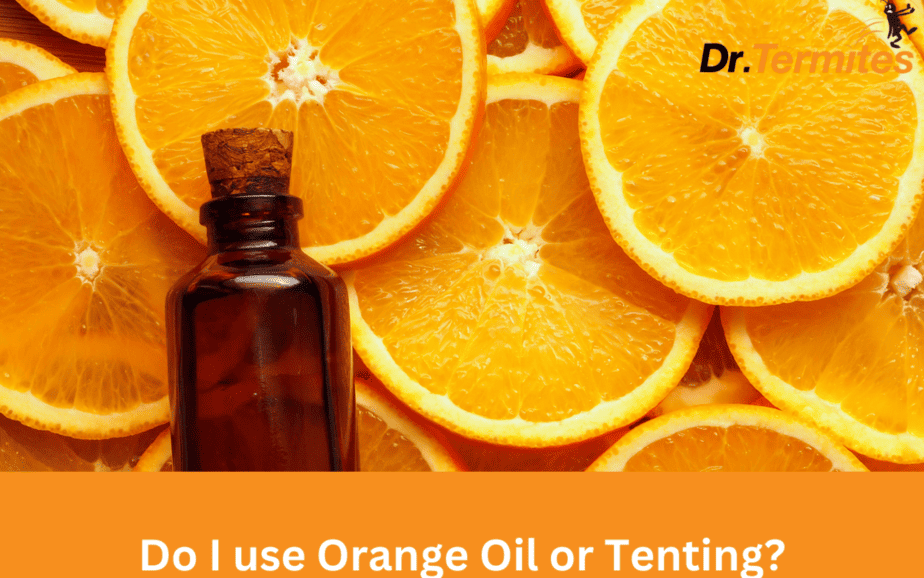 Do I use Orange Oil or Tenting?